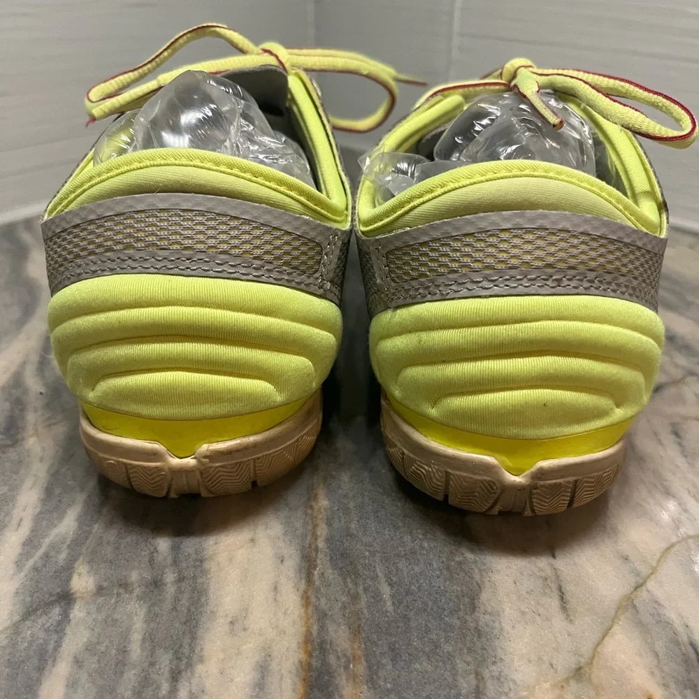 NIKE Clima Cool Women's Sneakers Running Shoes 599269 007 Gray Green pink 8